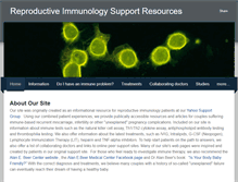 Tablet Screenshot of immunologysupport.com